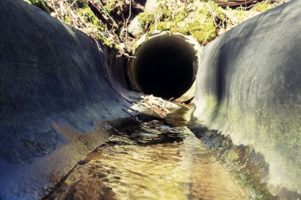 Drainage Swale Installation in Gastonia
