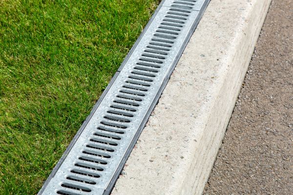 Courtyard Drain Installation in Gastonia